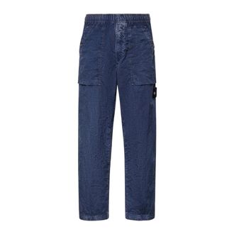 Stone Island Straight Jeans, male, Blue, Size: W30 Straight Jeans