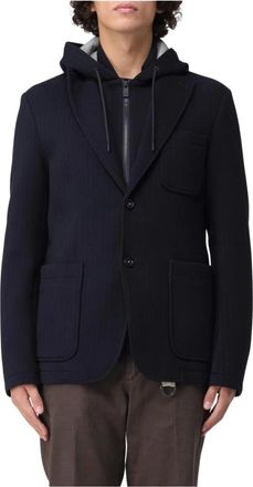 Manuel Ritz Hombre, Chaquetas, Azul, Talla: L