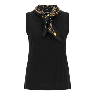 Dolce & Gabbana Dames, Tops, Zwart, Maat: L Jersey