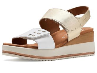 Mephisto Swena N Womens Wedge Shoes White : EU 42 (US Womens 12) B - Medium, Leather