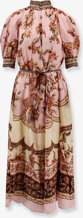 Zimmermann Vestito Lungo Aster Billow in seta - ZIMMERMANN - gender_Woman