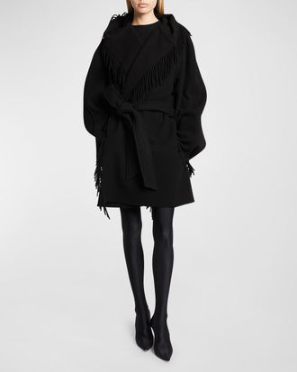 Balenciaga Fringe Jacket
