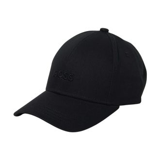 HUGO BOSS Hugo, Caps, female, Black, Size: ONE SIZE Embroidered Logo Adjustable Cap