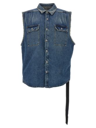 Rick Owens Mens Sl Tommy Jumbo Shirt