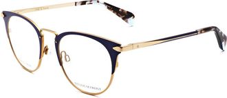 Rag & Bone RNB3016 0NUC 00 Gold Blue 49mm
