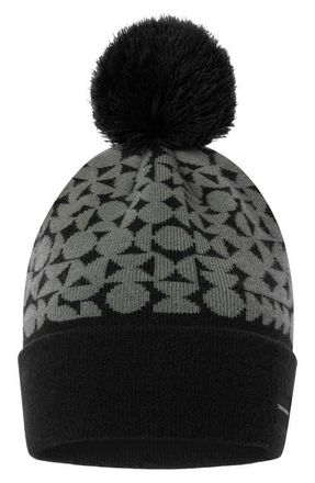 Travis Mathew London Air Pompom Beanie in Dark Olive at Nordstrom