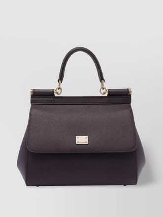 Dolce & Gabbana cross-body bag structured top handle