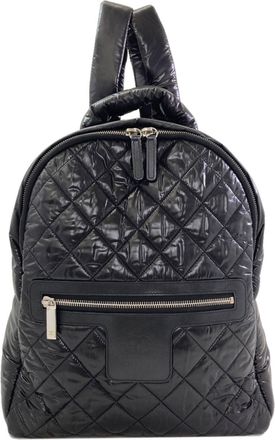 Chanel Black Nylon Backpack (Pre-Owned)
