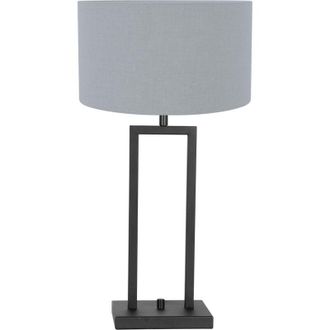 Steinhauer Lámpara de mesa - Stang - negro - lino metal - ø - Steinhauer