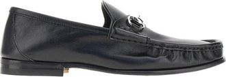 Gucci Leather Lugano loafers Man 8+