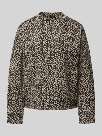 Milano Milano Italy Strickpullover mit Stehkragen in Graphit, Größe XXL