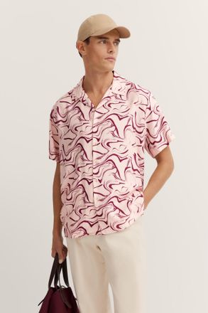 Bugatti Kurzarmhemd mit Reverskragen