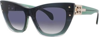 Bugatti Ladies Multi-Color Rectangular Sunglasses 48LBGN