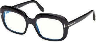 Tom Ford Ft 6096B 001 Eyeglasses - Dames - Brillen - Zwart - 53 MM - Accessoires