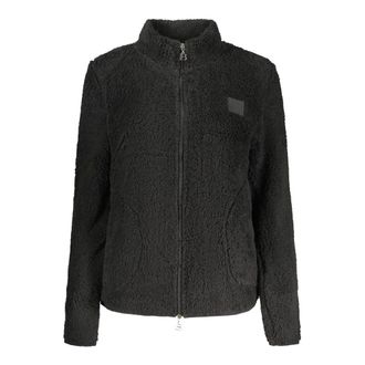 Laura Biagiotti Zip-throughs, female, Black, Size: XL Long-sleeved Sweatshirt