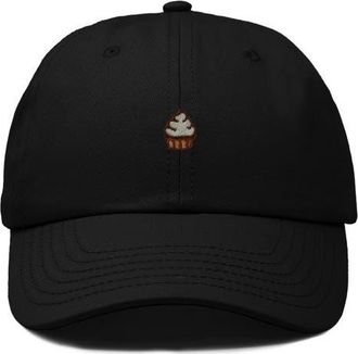 Dalix Cupcake Dad Cap in Black at Nordstrom
