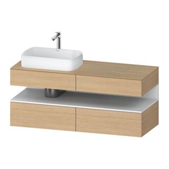 Duravit Qatego Consola Mueble Bajo Lavabo, 2 Extensiones, 2 - Duravit