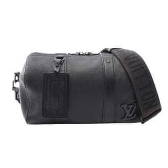 Louis Vuitton Pre-owned City Keepall Leren Schoudertas - Heren - Pre-owned - Zwart - Maat: ONE Size Leer