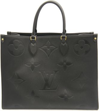 Louis Vuitton Black Monogram Empreinte Tote Bag (Pre-Owned)