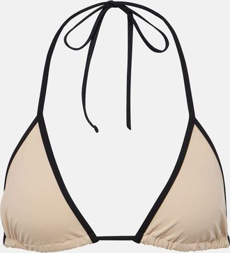 Toteme Halterneck bikini top