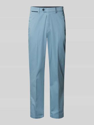 Hiltl Hiltl Chino mit Eingrifftaschen Modell Peaker in Blau, Gr&ouml;&szlig;e 102