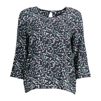 GANT Dames, Blouses & Shirts, Veelkleurig, Maat: L Viscose