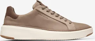 Cole Haan Mens GrandPr&oslash; Topspin Waterproof Sneakers - Beige Size 10.5