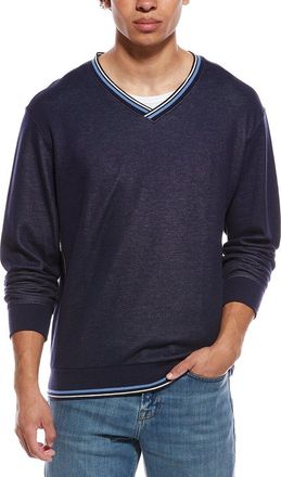 Ashworth Peached Saba V-Neck Sweatshirt