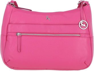 Ashwood Leather Womens Meath Real Shoulder Bag - Pink - One Size
