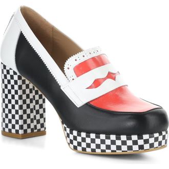 FLY London Erok Platform Pump in Scarlet Multi at Nordstrom, Size 10-10.5Us