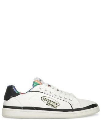 Missoni logo sneakers - White