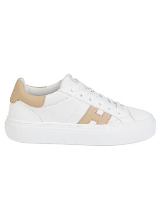 Hogan H705 Low Top Mutton Leather Sneakers
