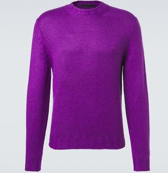 Saman Amel Gio silk sweater