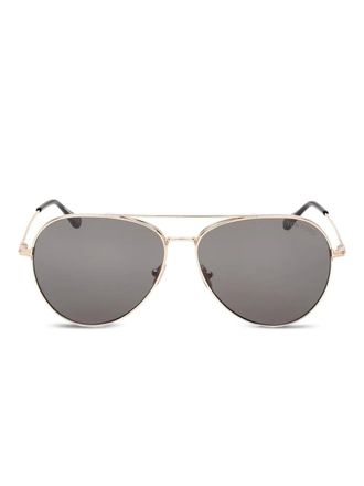 Tom Ford Eyewear Occhiali da sole oversize - Oro