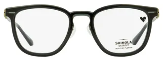 Shinola SH37001 Flexon Keyhole Eyeglasses - Gray
