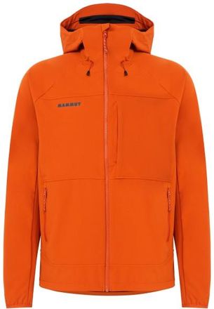 Mammut Ultimate Comfort Softshell Hooded Jacket Softshelljacke f&uuml;r Herren | rot
