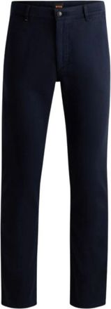 HUGO BOSS Chino Slim - Heren - Chinos - Blauw - W31 - Katoen - Broeken
