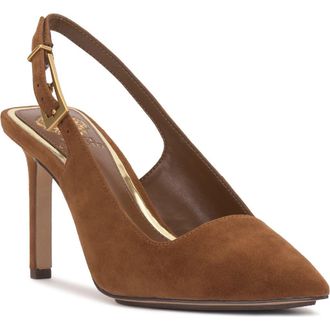 Vince Camuto Brendie Slingback Pump in Burnt Sugar at Nordstrom Rack, Size 9.5