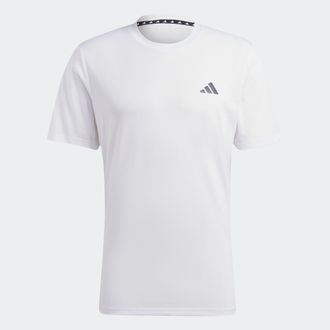 adidas T-Shirt ADIDAS PERFORMANCE TRAIN ESSENTIALS COMFORT TRAINING, Herren, Gr. XXL, schwarz-weiss (wei&szlig;, schwarz), Obermaterial: 76% Polyester, 12% Baumwol