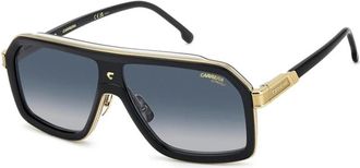Carrera Authentieke Stijlvolle Zonnebril met Premium Kwaliteit - Heren - Zonnebrillen - Zwart - 60 MM - Accessoires