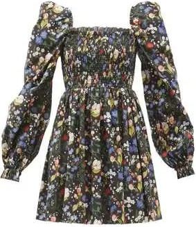 The Vampires Wife Vampires Wife Multi Colour Cotton Killer Dress Size M