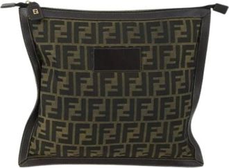 Fendi Borsa a spalla Fendi Pre-owned Vintage Zucca Canvas - - Pre-owned - Donna - Marrone - ONE SIZE