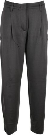 Seventy Baggy Jersey Broek - Dames - Broeken - Bruin - L - Broeken