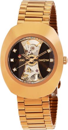 Rado DiaStar Original Open Heart Automatic Brown Dial Unisex Watch R12065303