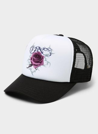 Vans Womens Rose and thorn trucker cap