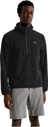 Arc'teryx Ossa 1/2 Zip Hoodie Mens Jacket Black : 2XL, Elastane/Nylon