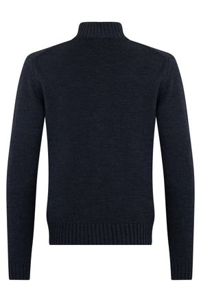Slowear Virgin Wool Cardigan - Black