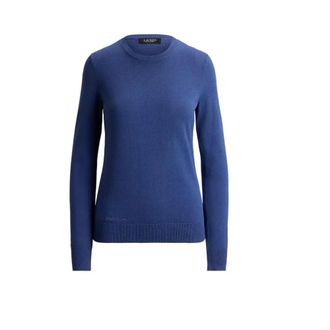 Ralph Lauren Pullover met ronde hals - Dames - Ronde hals truien - Paars - XS - Truien & Vesten