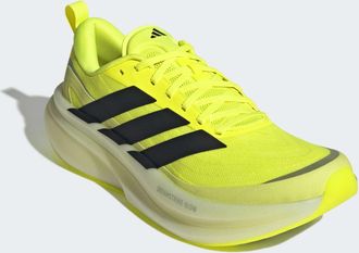 adidas Laufschuh ADIDAS PERFORMANCE SUPERNOVA GLIDE HERREN, Herren, Gr. 42,5, solar gelb, core schwarz, matte silber, Textil, Schuhe Laufschuh