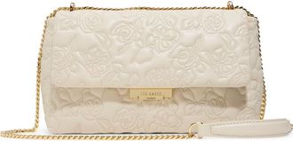Ted Baker Ginn Marie Quilted Crossbody Bag in White/bone at Nordstrom Rack